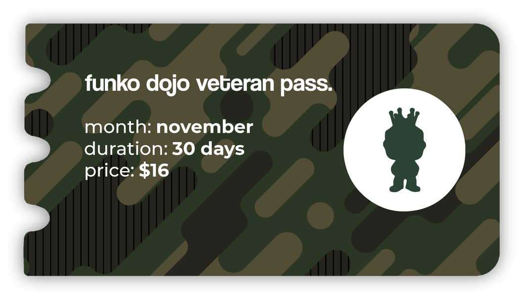 Funko Dojo Veterans Pass